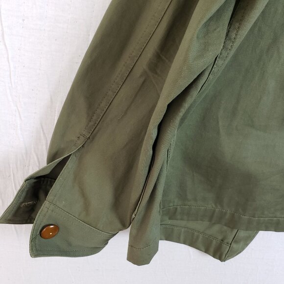 TAYLOR STITCH Ojai Jacket NWOT Chore Coat Army Green Olive Utility size 44 XL - Picture 13 of 15